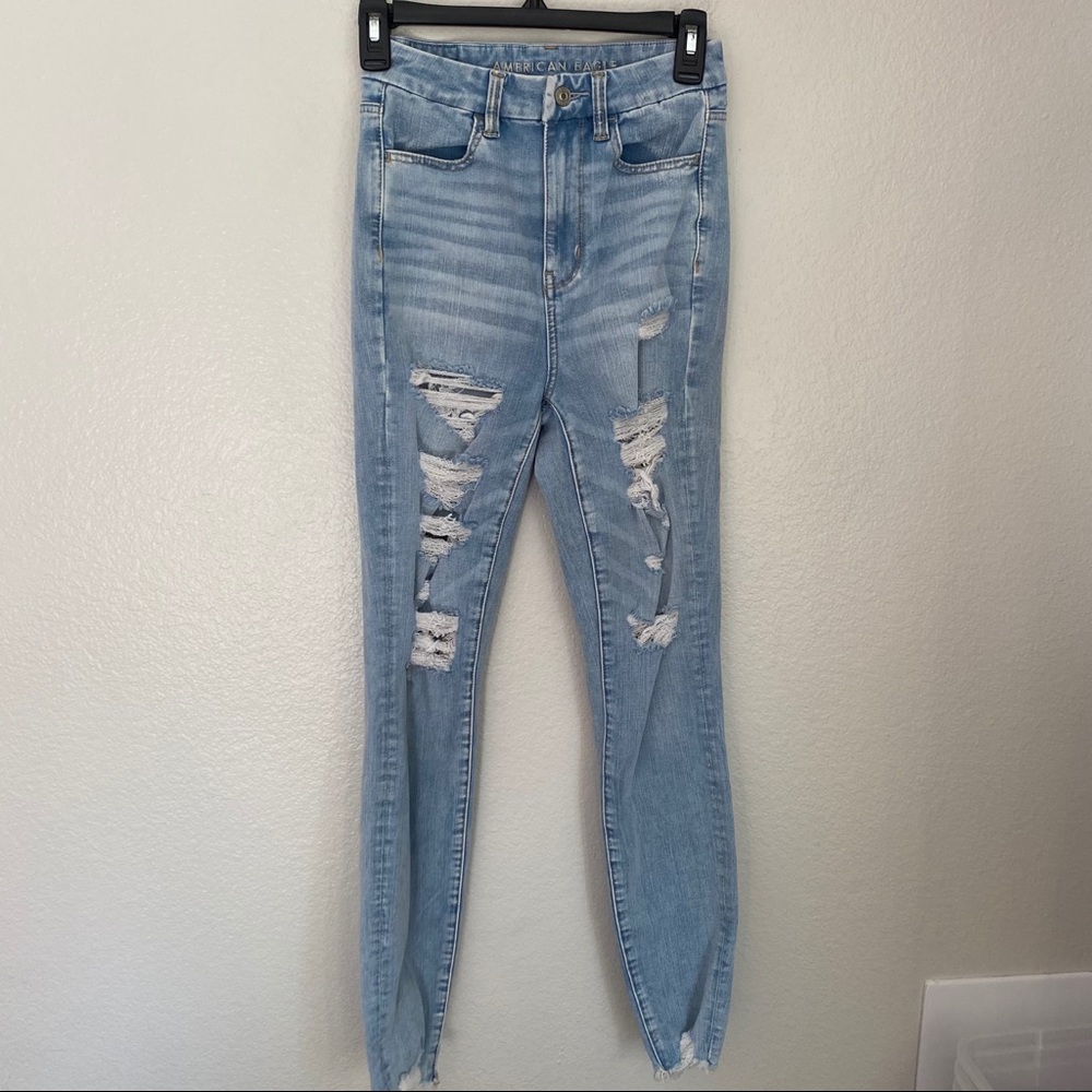 AEO Curvy Highest Rise Jegging  Size 2 L